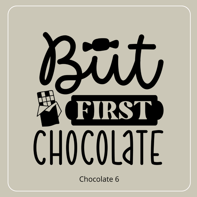 Borrelplank You had me at Chocolate