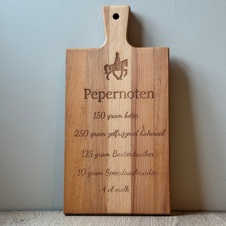 Paws & Prints Plank Recept Pepernoten