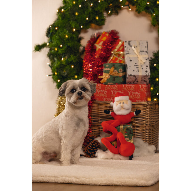 BZ Pluche Kerstman Spiraal