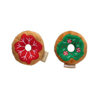 Beeztees BZ Pluche Kerst Donut