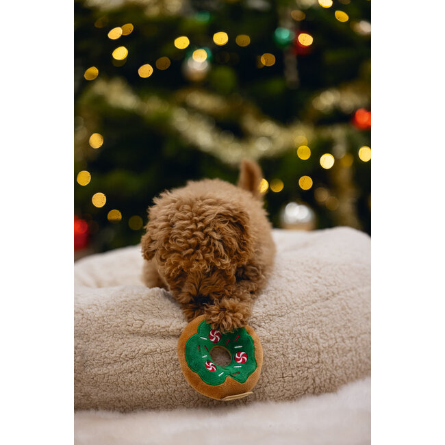 BZ Pluche Kerst Donut