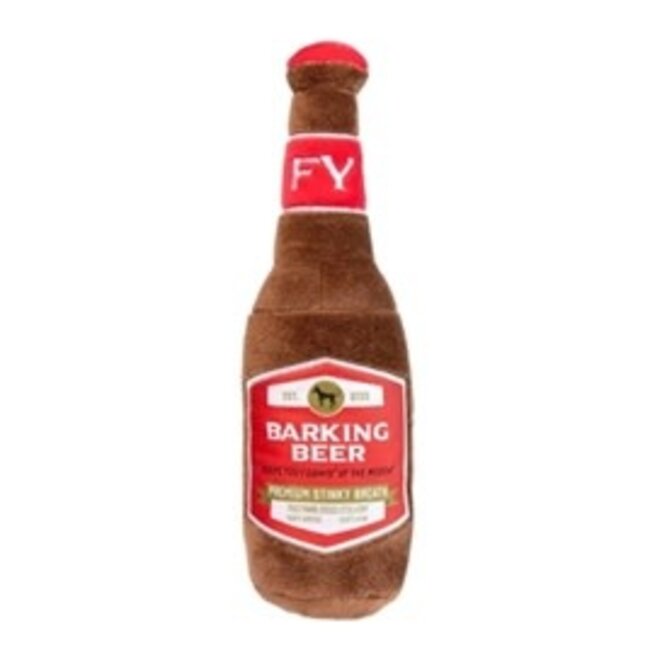 Fuzzyard Barking Beer Pluche 23cm