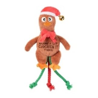Fuzzyard Fuzzyard Kerst Chicken It Twice 12 cm