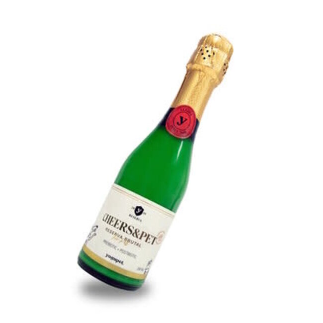 Cheers & Pet Champagne Fles