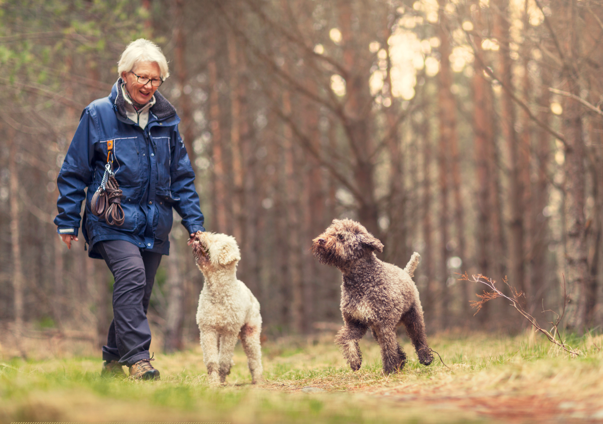Loslopen en hierkomen