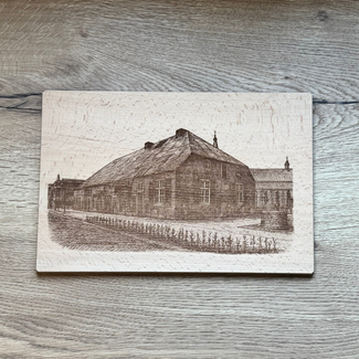 Smulders Paws & Prints (Borrel)plank  Glazen Boerderij Schijndel