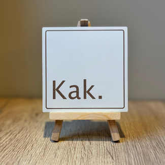 Smulders Paws & Prints Tegeltje Kak