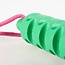 Hondenspeeltje GROOVY GRIP 40x5,7x5,7cm groen/roze