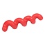 Hondenspeeltje SQUIGGLE 26,5x5,7cm rood
