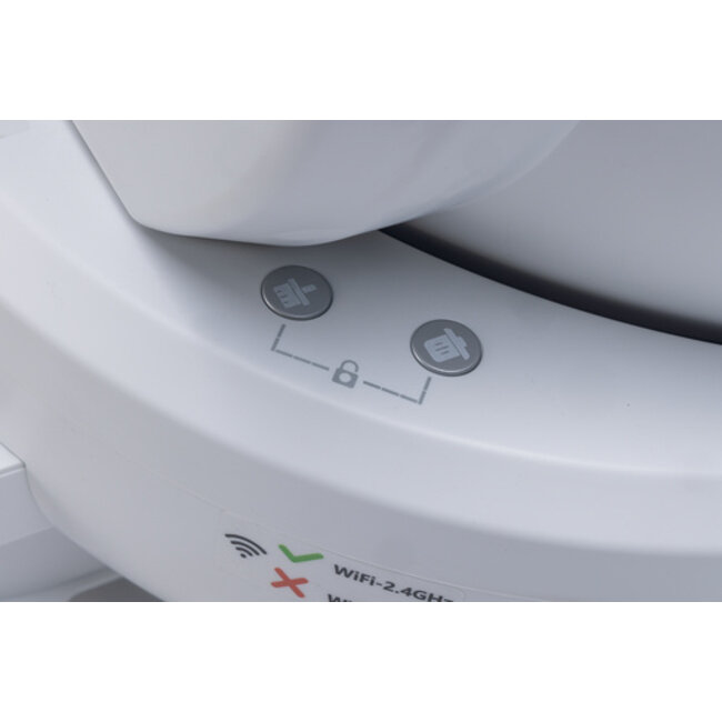 BZ Automatische Kattenbak Moeza Wit