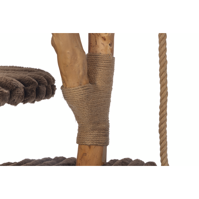 DBL Houten Krabpaal Raja Bruin 60X60X114