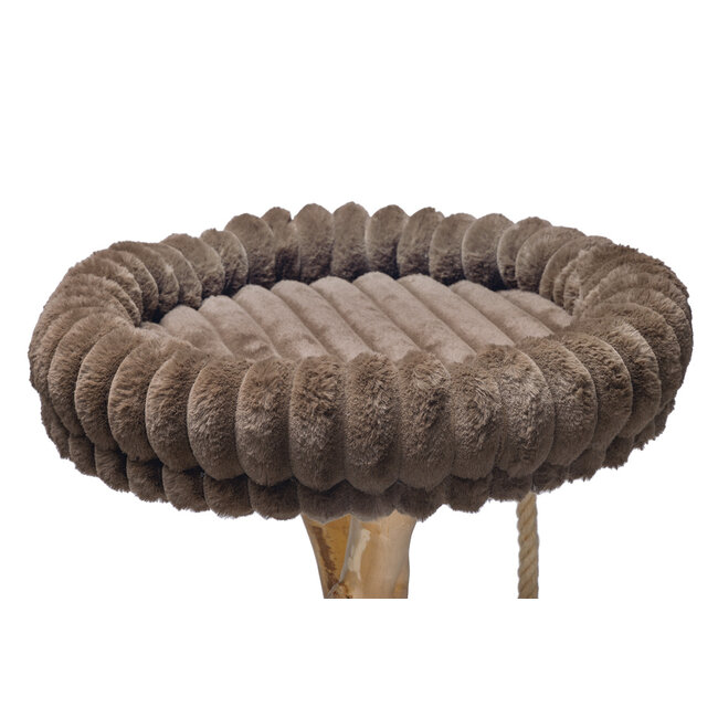 DBL Houten Krabpaal Raja Bruin 60X60X114