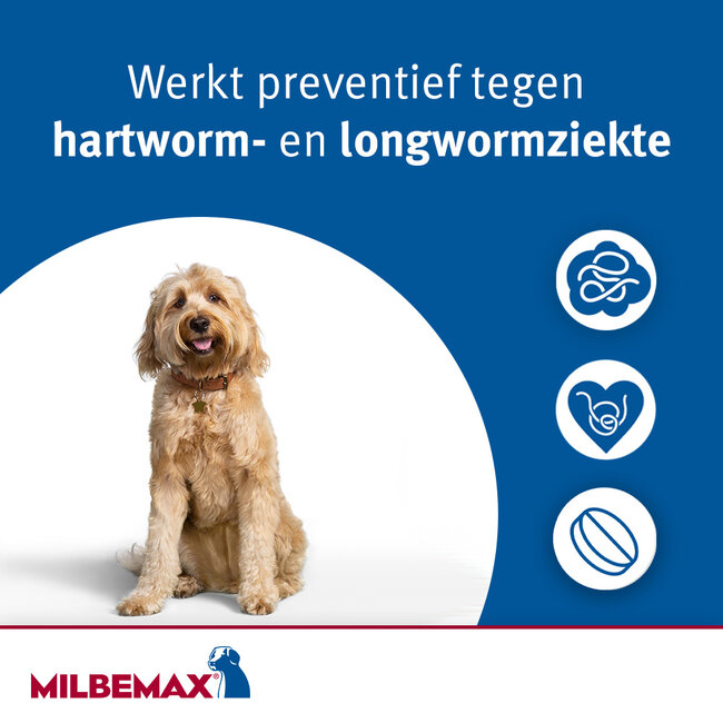 Milbemax Honden tot 5 KG