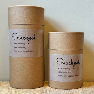 Smulders Paws & Prints Snackpot 'Ach vooruit dan...'