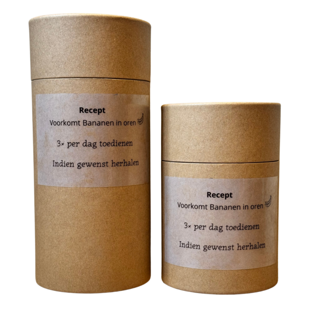 Koekjeskoker 'Bananen in oren'