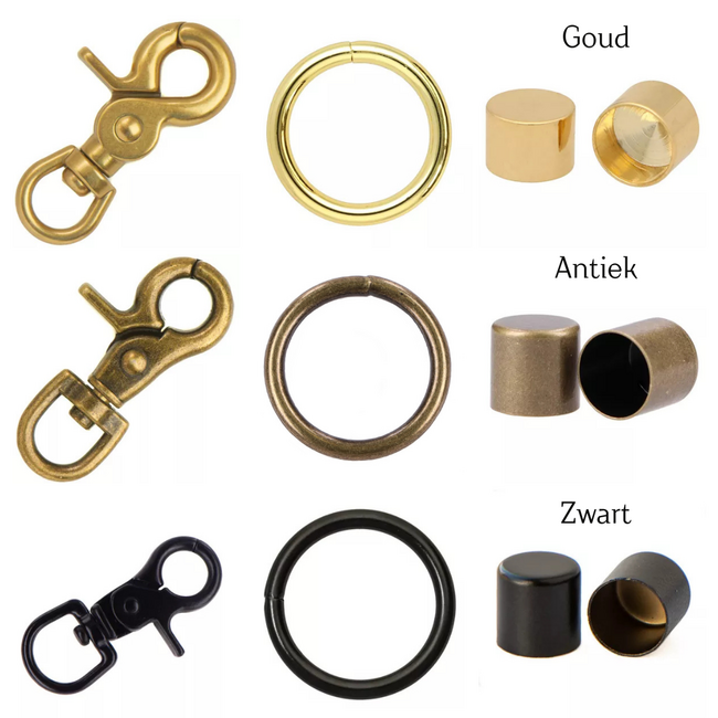 Handmade hondenlijn 160cm – Stel je eigen lijn samen