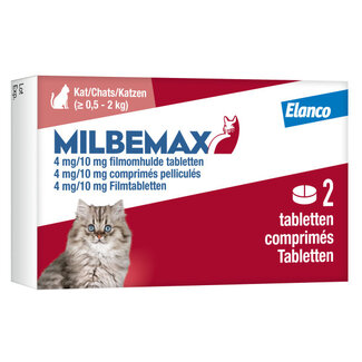 Milbemax Milbemax Kat Kitten (2 tabletten)