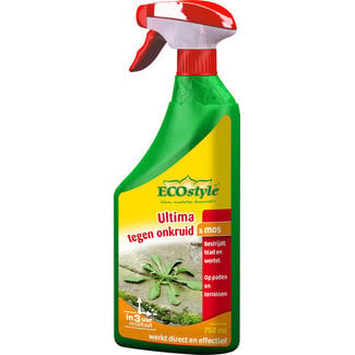 Ecostyle Ultima onkruid & mos Gebruikslaar 750 ml
