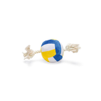 Beeeztees BZ Pluche Volleybal met touw Oranje