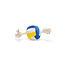 BZ Pluche Volleybal met touw Oranje
