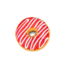 BZ Pluche Donut XL Framboos