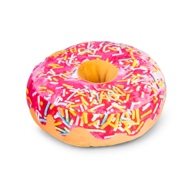 BZ Pluche Donut XL Regenboog
