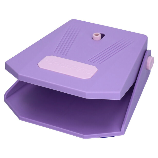 Coolpets Splash Water Fountain Lila