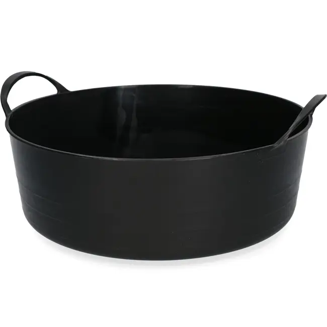 Emmer V-Trug Flexi Zwart