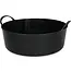 Emmer V-Trug Flexi Zwart