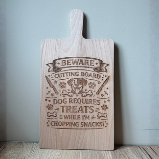Smulders Paws & Prints Cutting Board Dog Treats