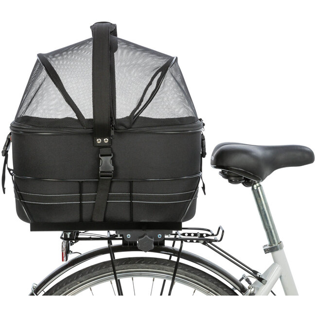 Fietsmand Bagagedrager zwart