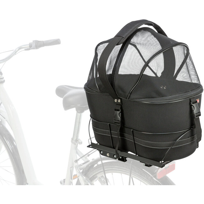 Fietsmand Bagagedrager zwart