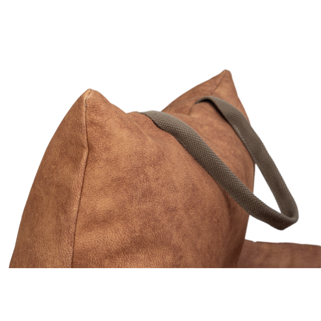 Beeztees Lua - Autostoel Hond - Cognac - 55x55x40 cm