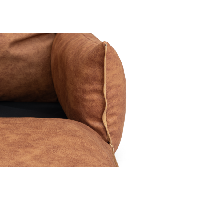 Beeztees Lua - Autostoel Hond - Cognac - 55x55x40 cm