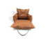 Beeztees Lua - Autostoel Hond - Cognac - 55x55x40 cm