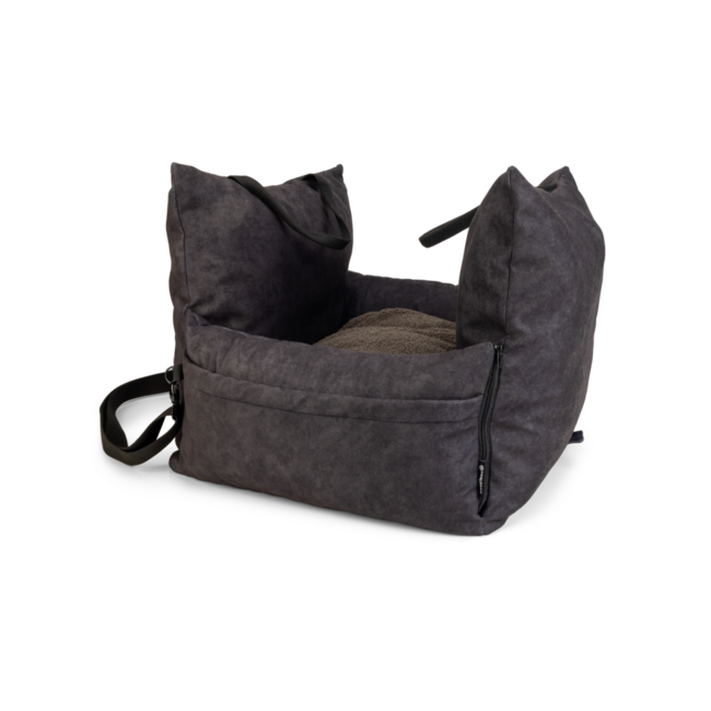 Beeztees Lua - Autostoel Hond - Zwart - 55x55x40 cm