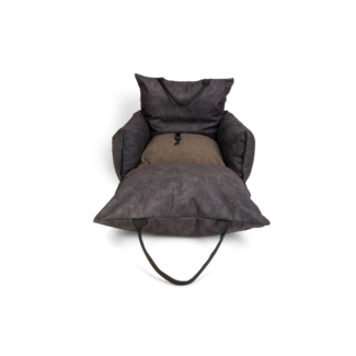 Beeztees Beeztees Lua - Autostoel Hond - Zwart - 55x55x40 cm
