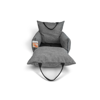 Beeztees Beeztees Zia - Autostoel Hond - Grijs - 55x55x40 cm