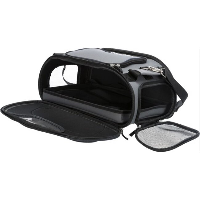 Vliegtuigtas Wings Grijs|Blauw 46x28x23 cm