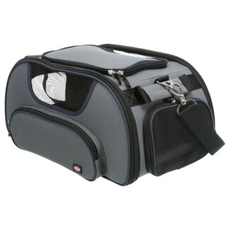 Trixie Vliegtuigtas Wings Grijs|Blauw 46x28x23 cm