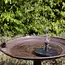 Vogelbad solar fontein
