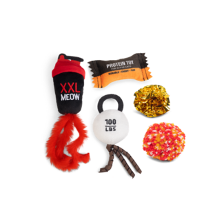Beeztees BZ Pluche kattenspeeltje Workout Multi