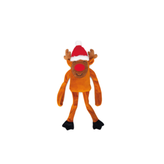 Beeztees BZ Pluche Kerst Rendier Bruin
