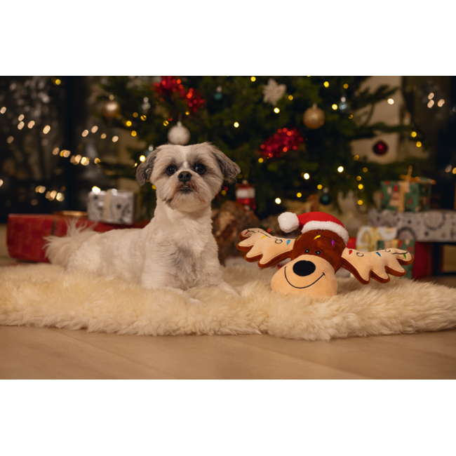 BZ Pluche Kerstknuffel Rudolf