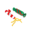 Pluchge Kerstsnoep - 2 stuks