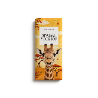 Pop Paws Chocoladereep Pop Paws - Speciaal voor jou (Giraf)