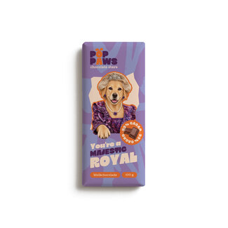 Pop Paws Chocoladereep Pop Paws - You’re a Majestic Royal