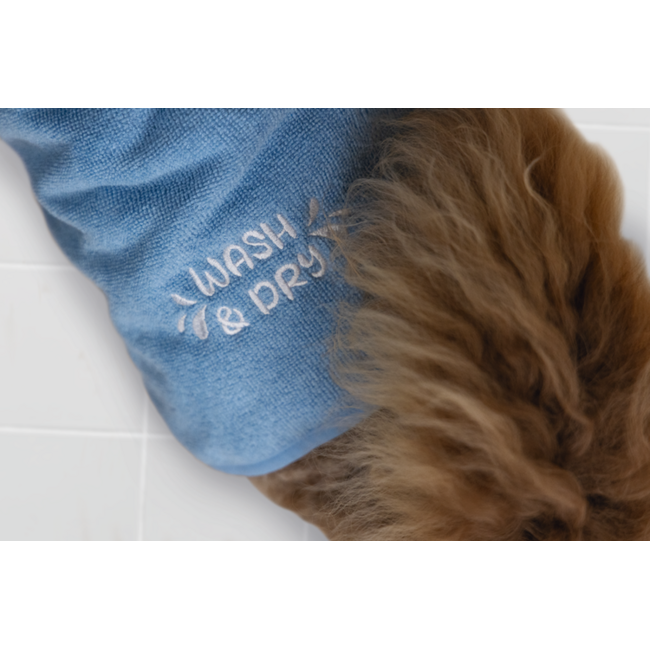 Hondenbadjas Aras Blauw