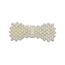 Haarknip offwhite parelstrik *