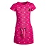 Remo Fashion Meisjes jurk fuchsia anker